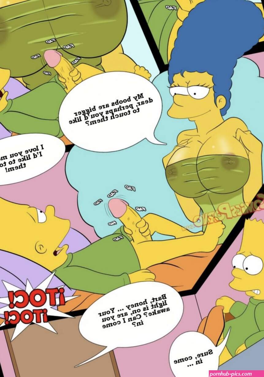 Marge and Bart simpson Sex
