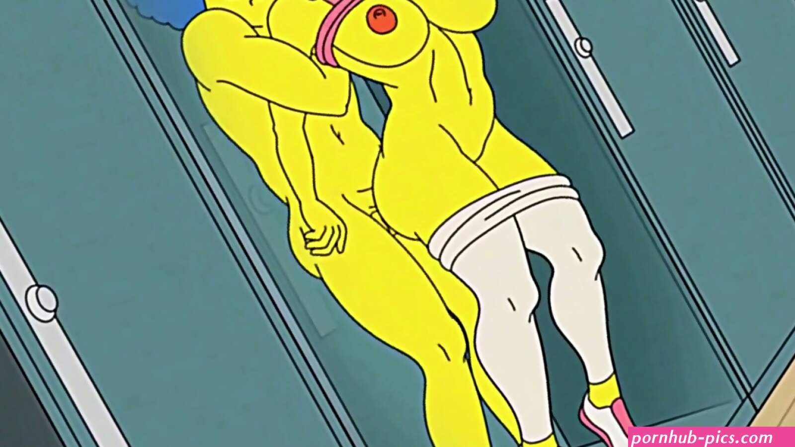 Marge And Bart In The Gym XXX Parody