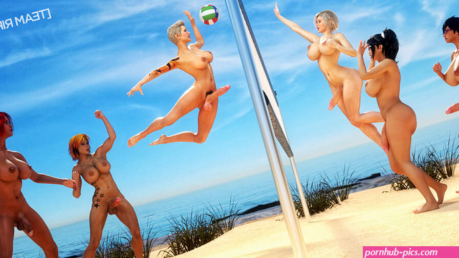 Nude Volleyball by Supro