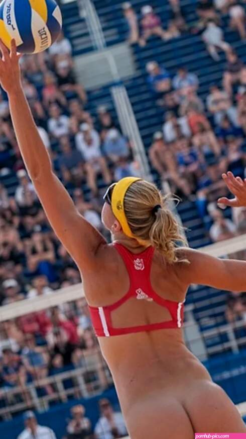 From serves to curves these naked girls bring a whole new meaning to beach volleyball