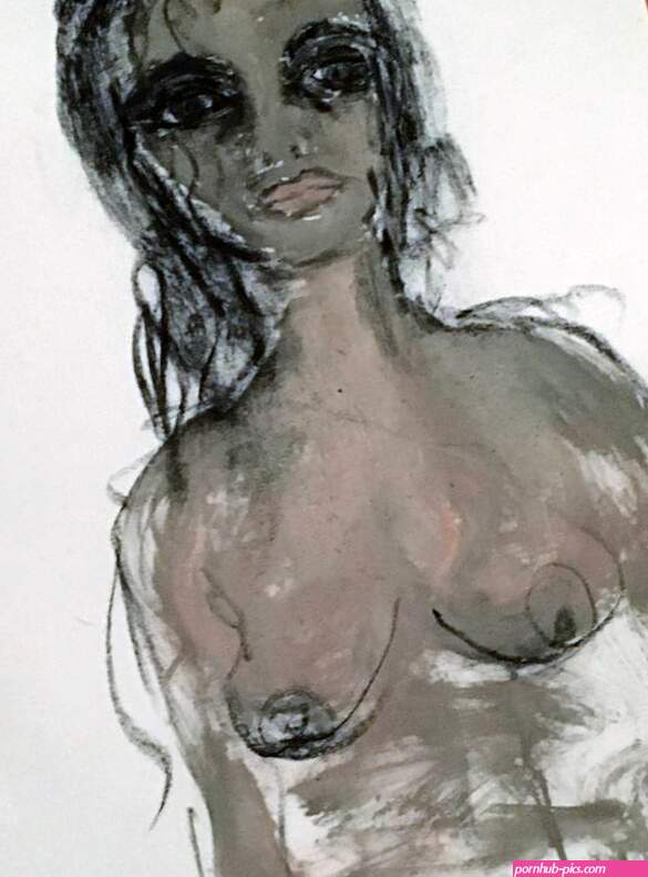 Consumed once again.....Vulnerable and Lost in her naked Body Drawing by Emma Watson