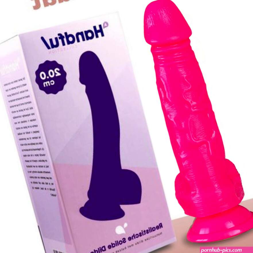 Realistische Dildo met Zuignap ROZE 20 cm