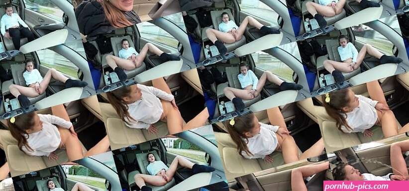 Serina Gomez and Agony of SQUIRTING in my Car