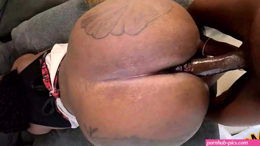 Grote Booty stuitert en schudt op BBC POV