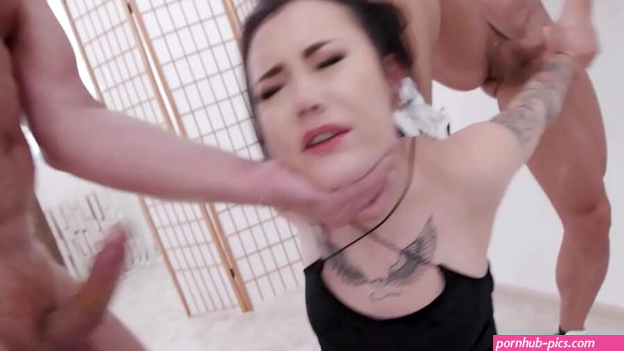 Pounding and Double Anal Penetration of Czech Small-titted Teen Lady Zee