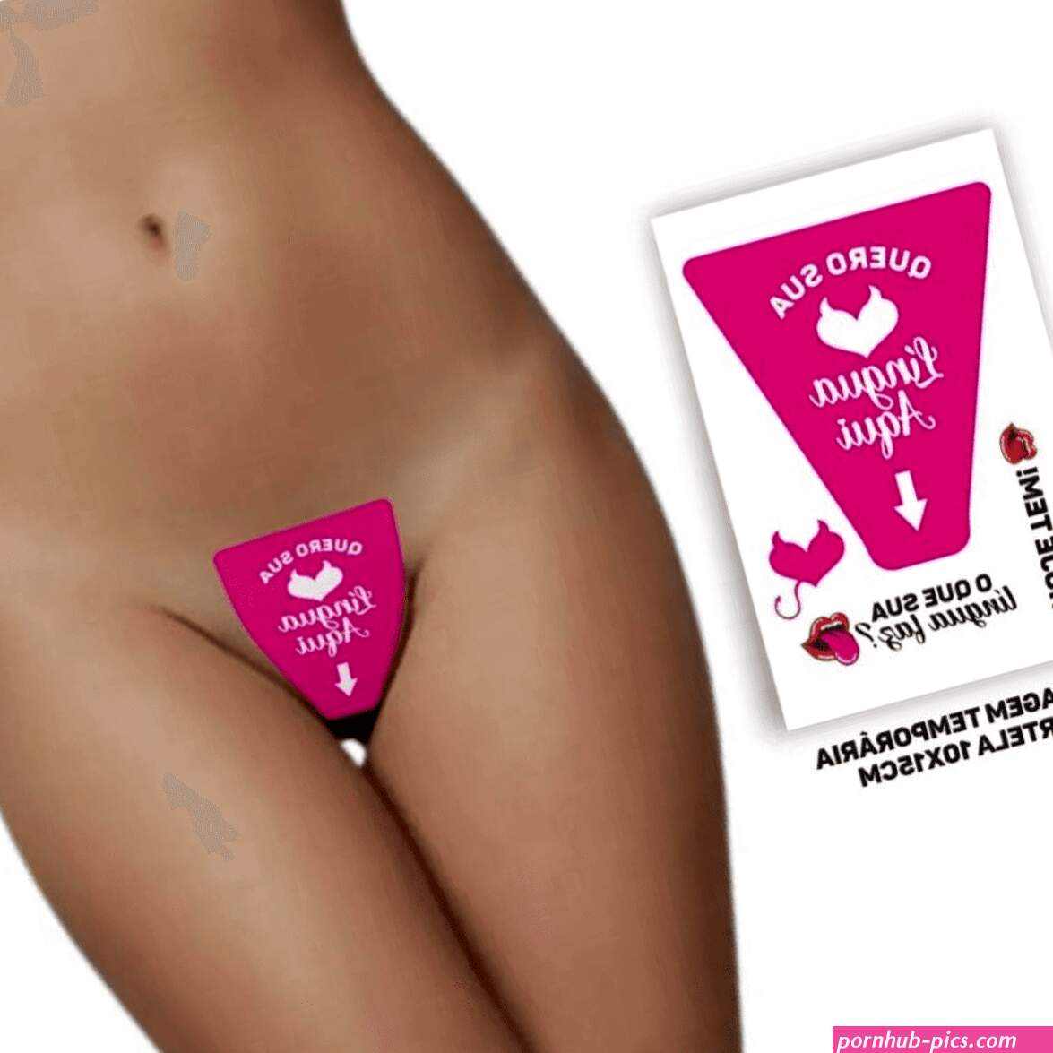 Calcinha Tatuagem Sexy Tatto