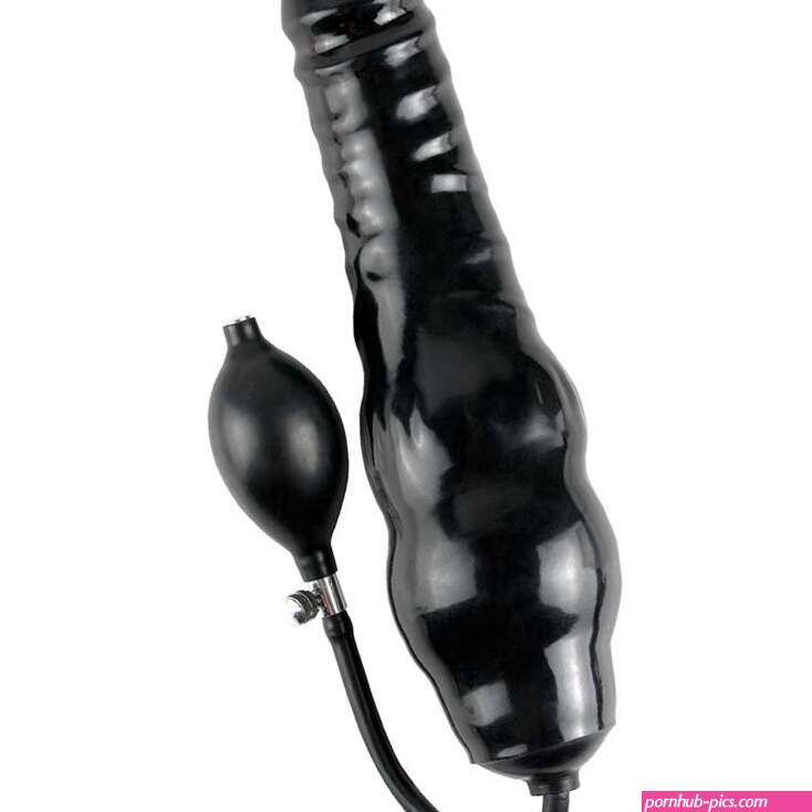 Fetish Fantasy Extreme Black Inflatable Ass Blaster Dildo by Pipedream