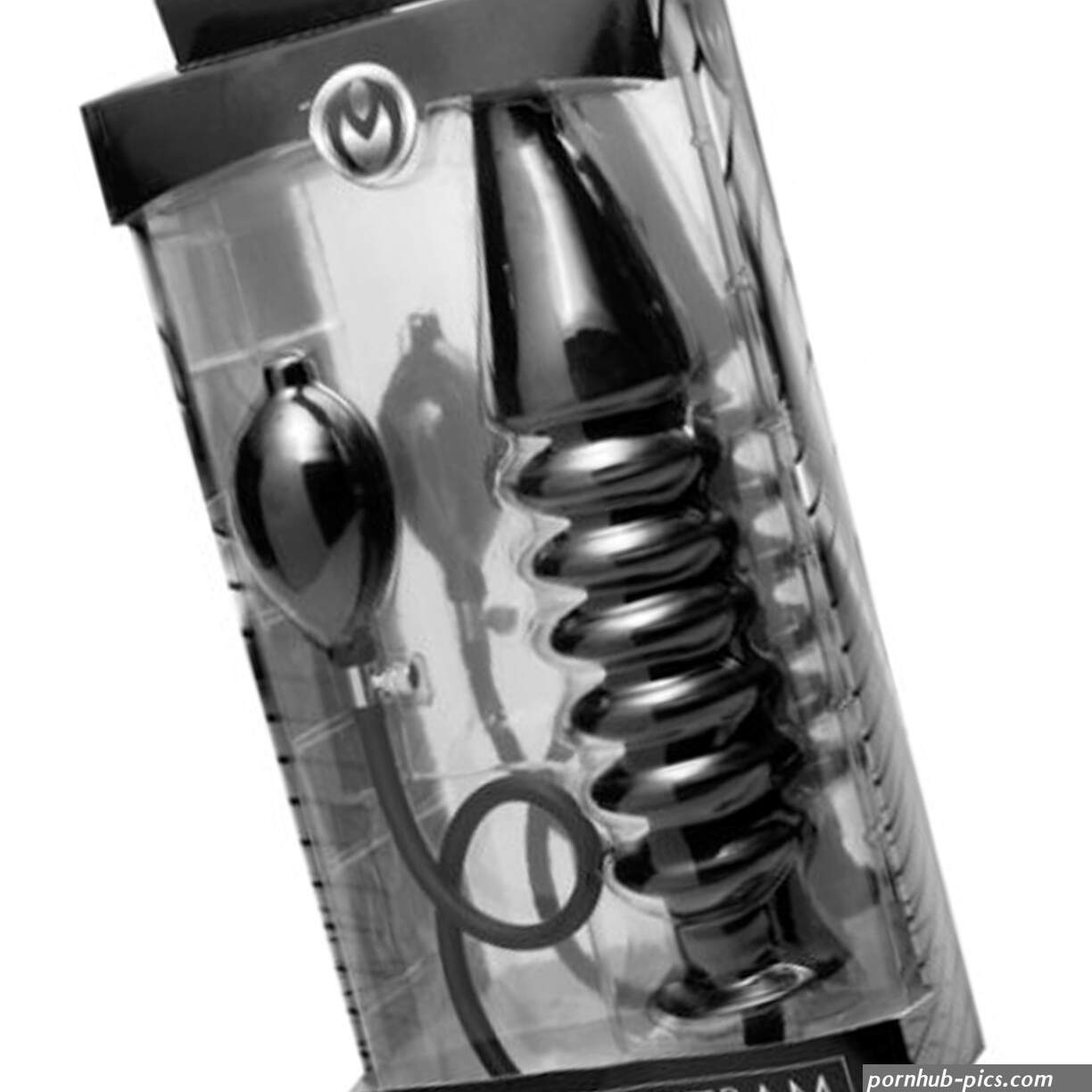 Master Series Accordeon Opblaasbare XL Anaal Plug