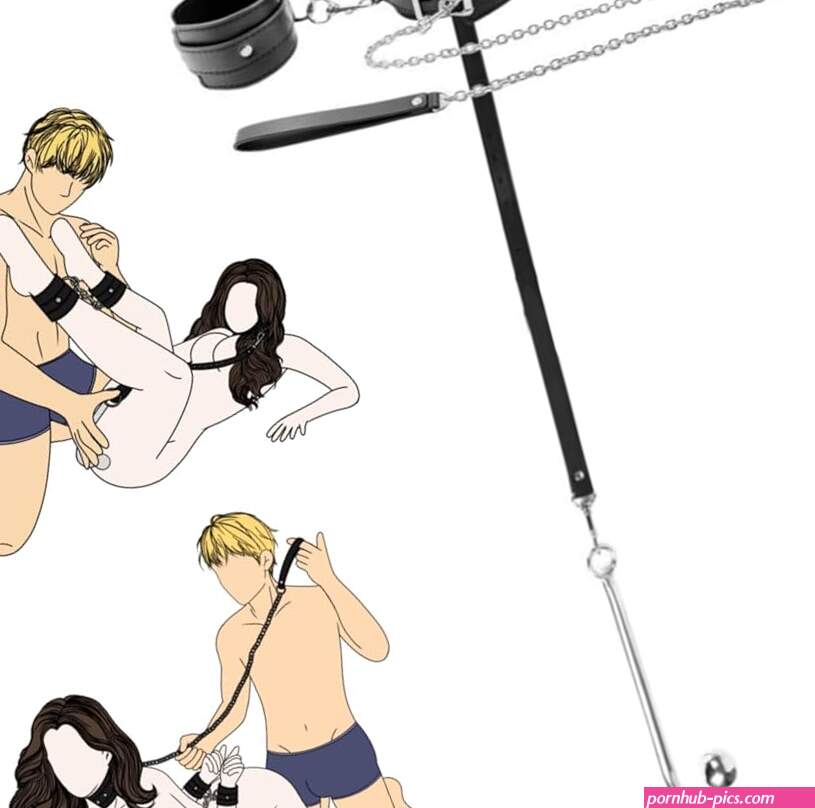 : Anal Hook Sex Bondage Restraints Kit BDSM Sex Toys Handcuffs Neck Collar Wrist Cuffs with Traction Chain Adjustable Sex Game for Adults Couples : Health Household