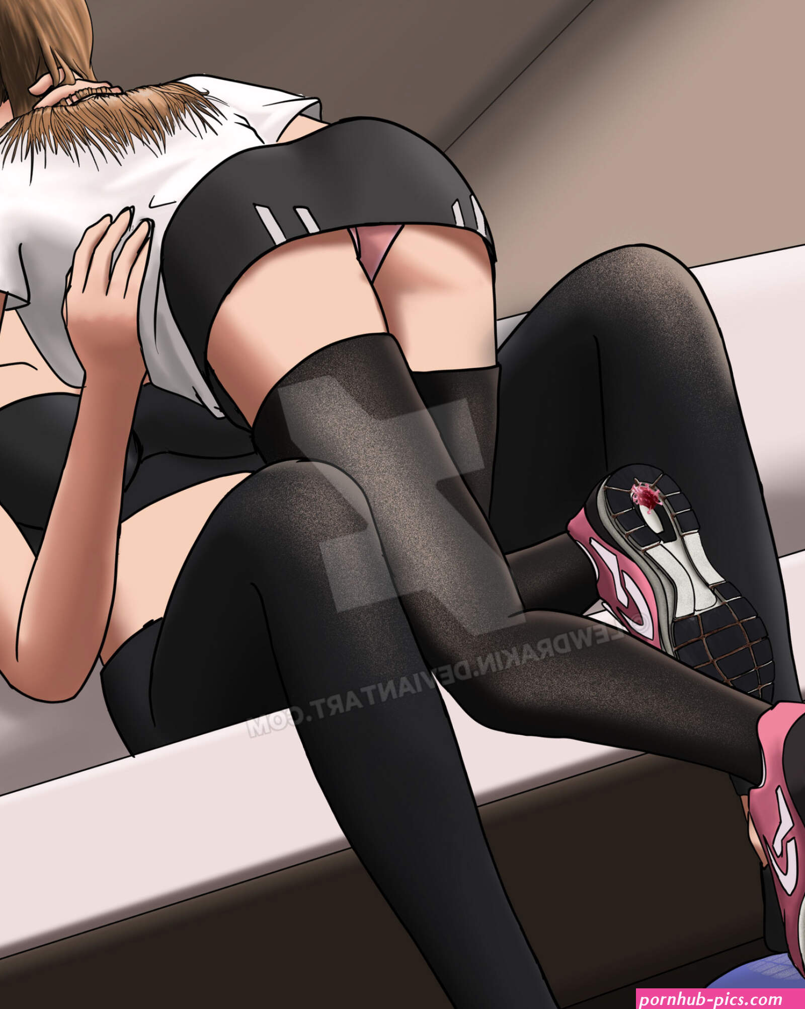 Cuck to Lesbians by Lewdrakin on DeviantArt