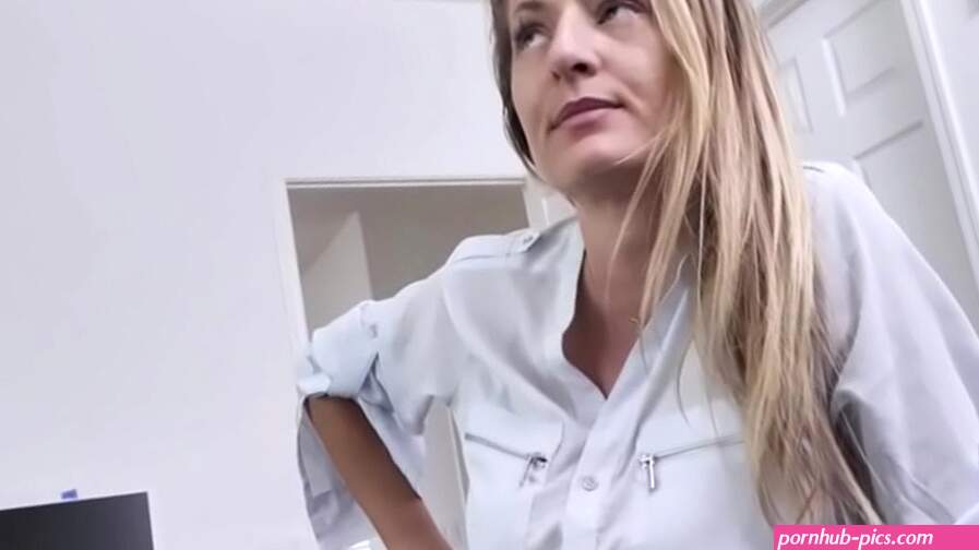 Blonde Accountant StepMom Fucks After Her 9-5 Job