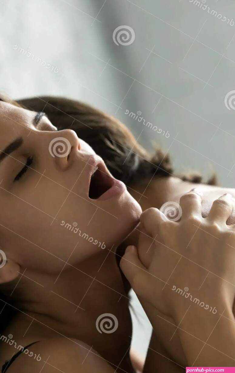 Passionate Sensual Woman Moaning Feeling Pleasure Having Sex Ve Stock Image