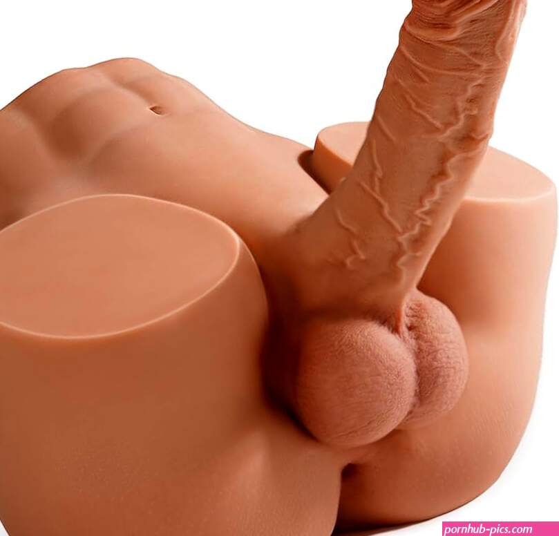 : 10.8LB Male Sex Doll with Flexible Dildo Isskis Realistic Sex Dolls 6.8in Huge Cock for Female Masturbation Tight Anal Butt for Gay Sex Toys Unisex Masturbator Sex Doll for Women Men