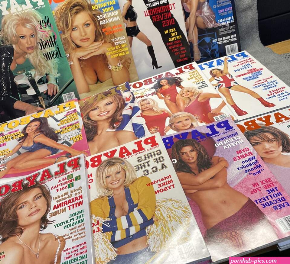 12 Playboy Magazine 1998 Complete Year WCenterfolds Pamela Anderson Kg