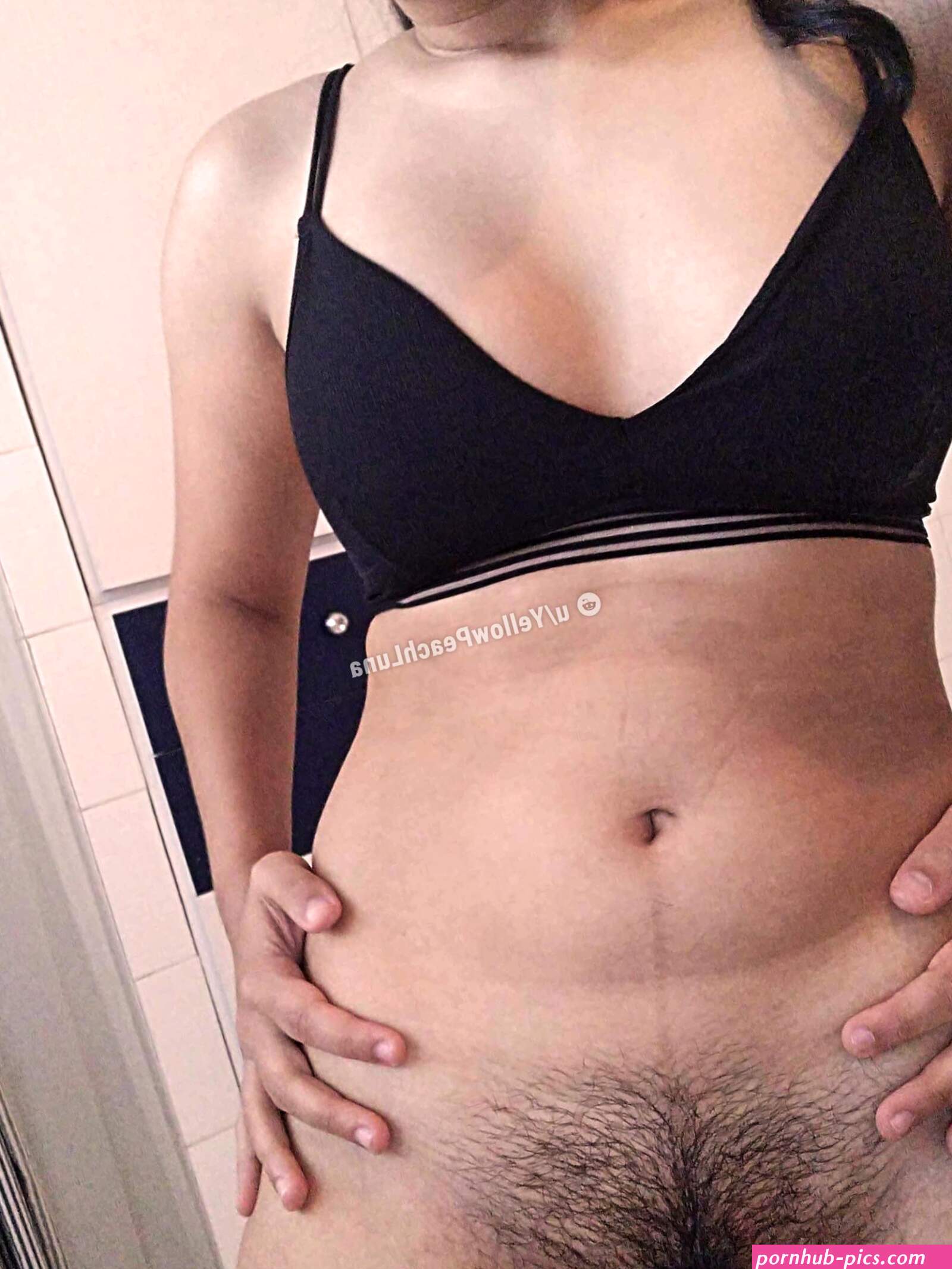 I know my bush can treat you better... than her shaved pussy...