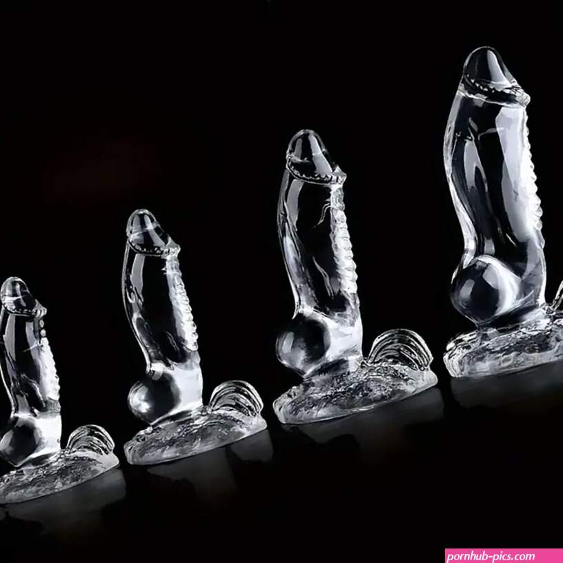 7.87in 8.86in 10.43in 11.22in Clear Soft Big Dildo For Women Adult Toy