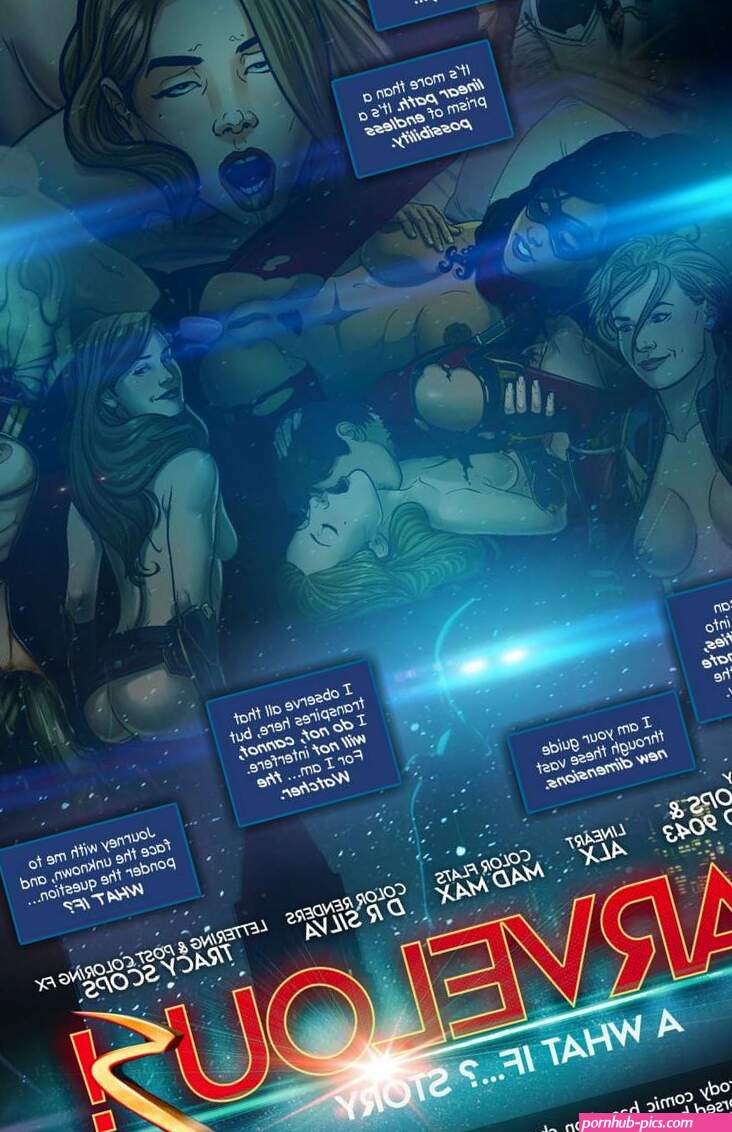 Porn comic Marvelous. Chapter 1. Captain Marvel SpiderMan. Tracy Scops. Sex comic babes were very