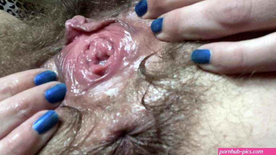 Close up hairy pussy and asshole fingering after wet orgasm 4k