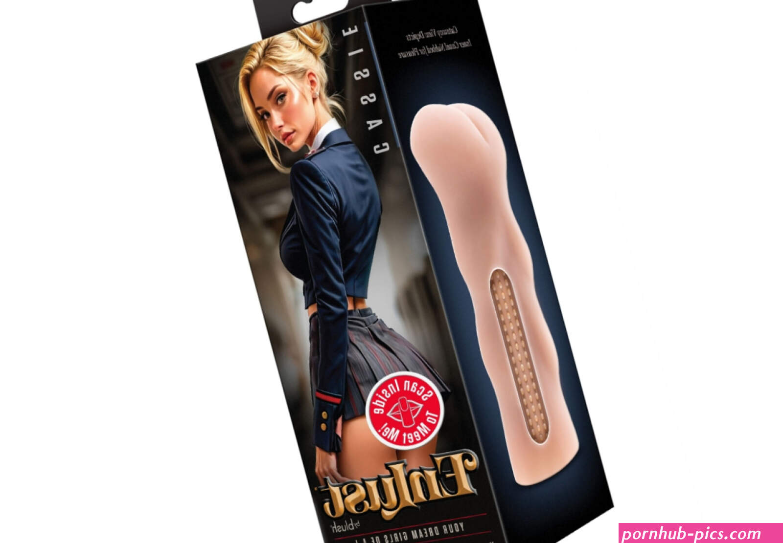 Blush Enlust Cassie Pussy Masturbator Beige 12.7cm