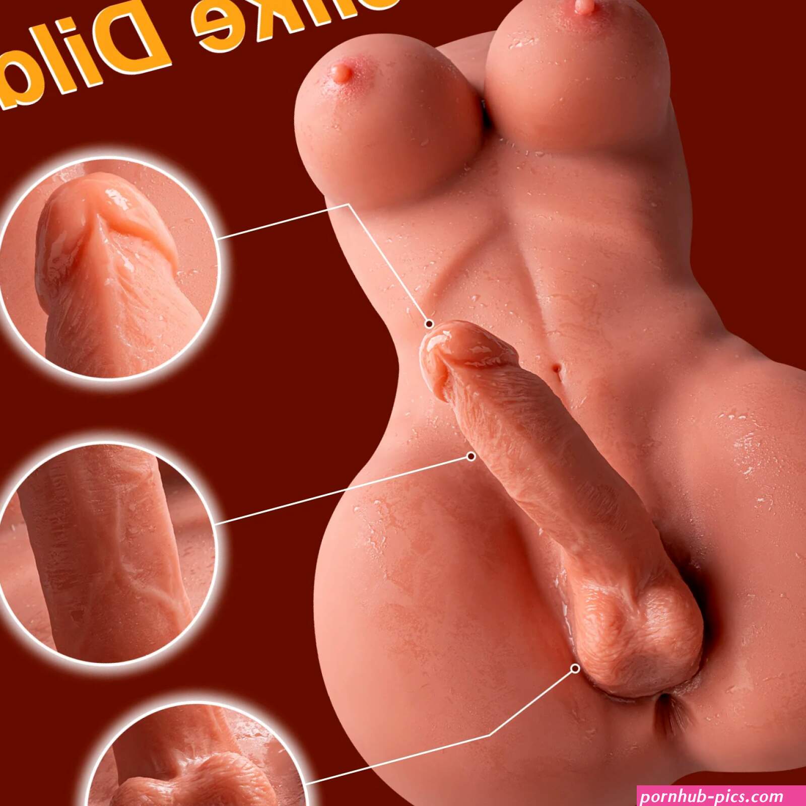 Bobbie: 16.09lb Lifelike Trans Man Woman Torso Doll