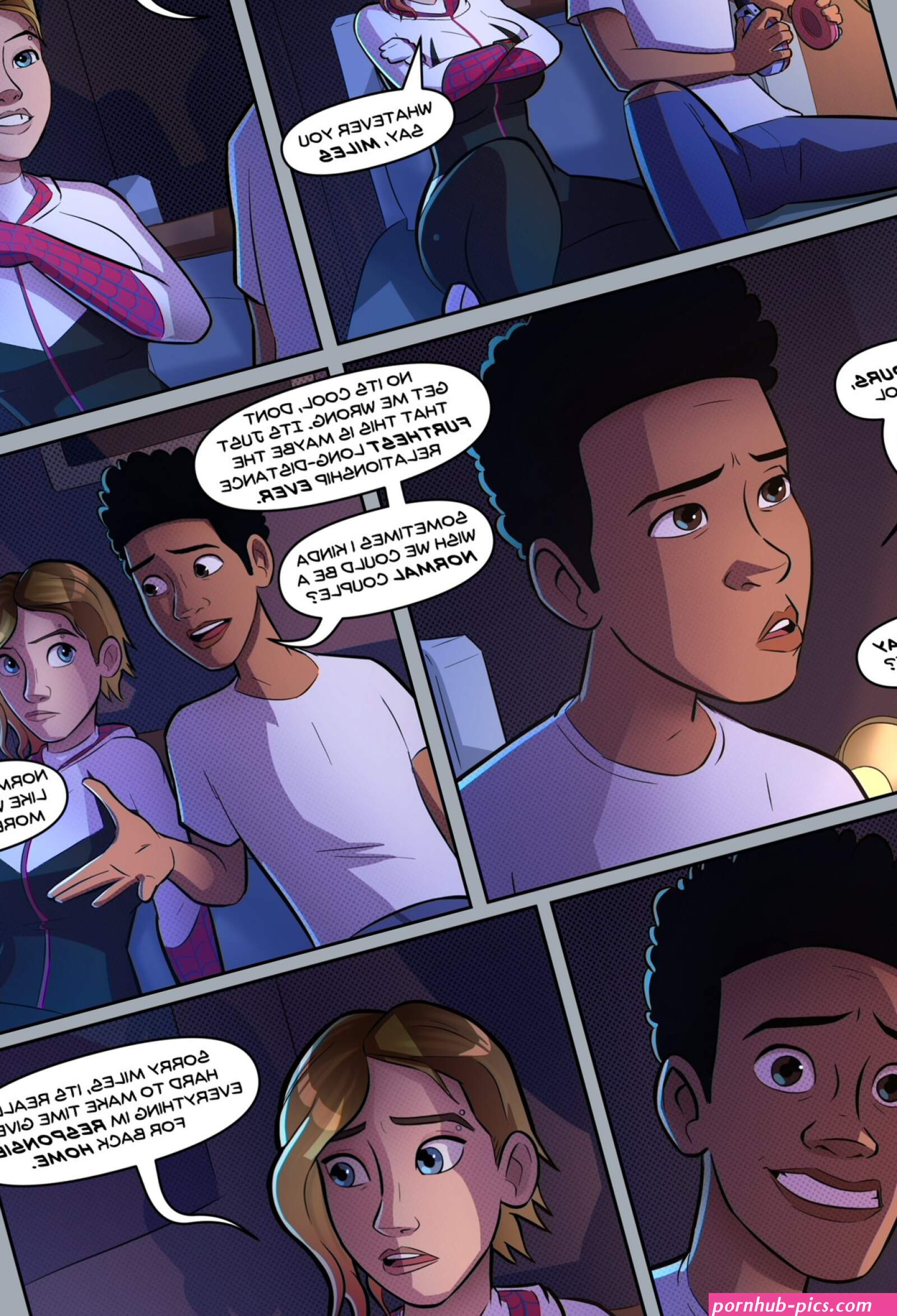 Spider-Verse 18 comic porn