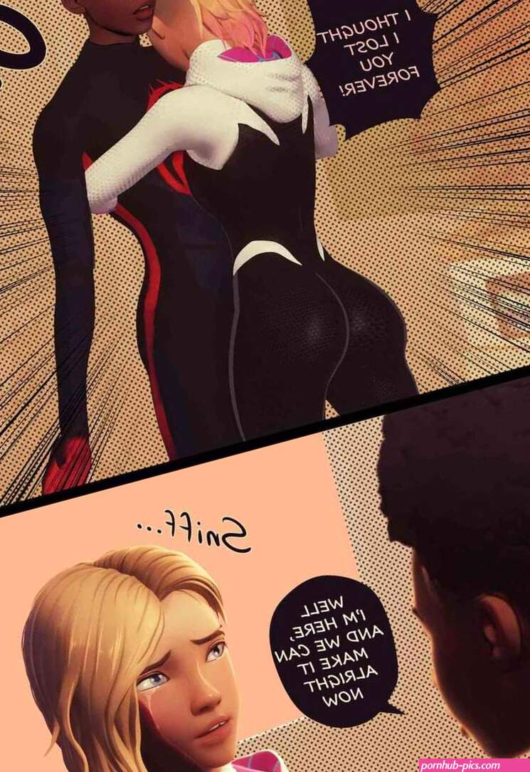 Porn comic Inside the Spider Verse. Gomiqo Sex comic blonde Gwen was