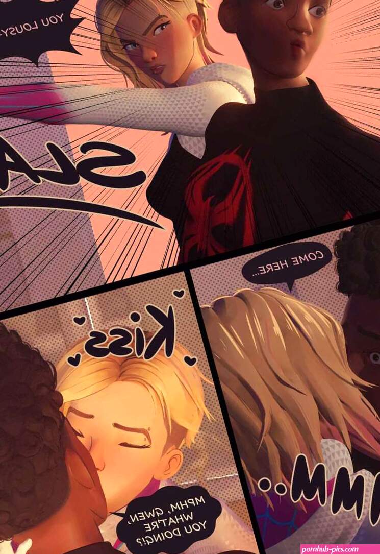 Porn comic Inside the Spider Verse. Gomiqo Sex comic blonde Gwen was