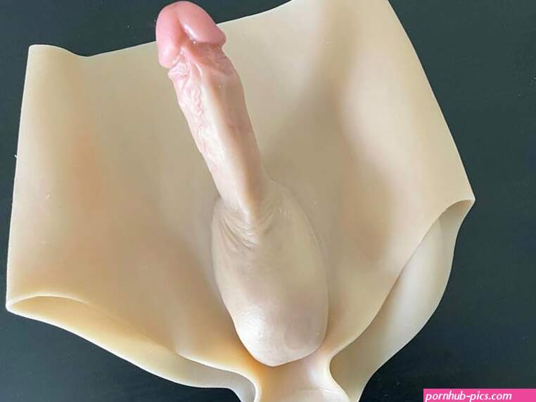 : Silicone Penis Dildo Panty Strap On for Women Lesbian Crossdresser Transexual FTM Shemale or Men with ED problems SmallMedium Brown : Health Household