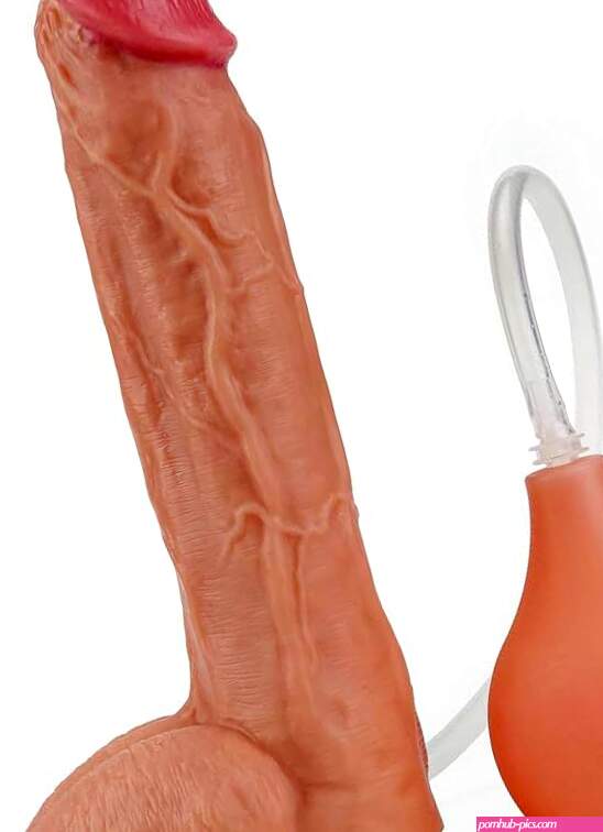 : Dildo Squirt Adult Sex Toy 10 Squirting Dildo Ejaculating Butt Plug Anal Douche with Big Enema Bulb Anal Huge Thick Realistic Butt Plug with Suction Cup Strap On Anal Toys Sex