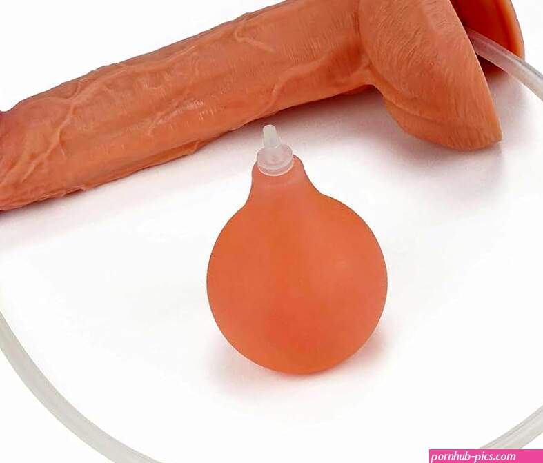: Dildo Squirt Adult Sex Toy 10 Squirting Dildo Ejaculating Butt Plug Anal Douche with Big Enema Bulb Anal Huge Thick Realistic Butt Plug with Suction Cup Strap On Anal Toys Sex