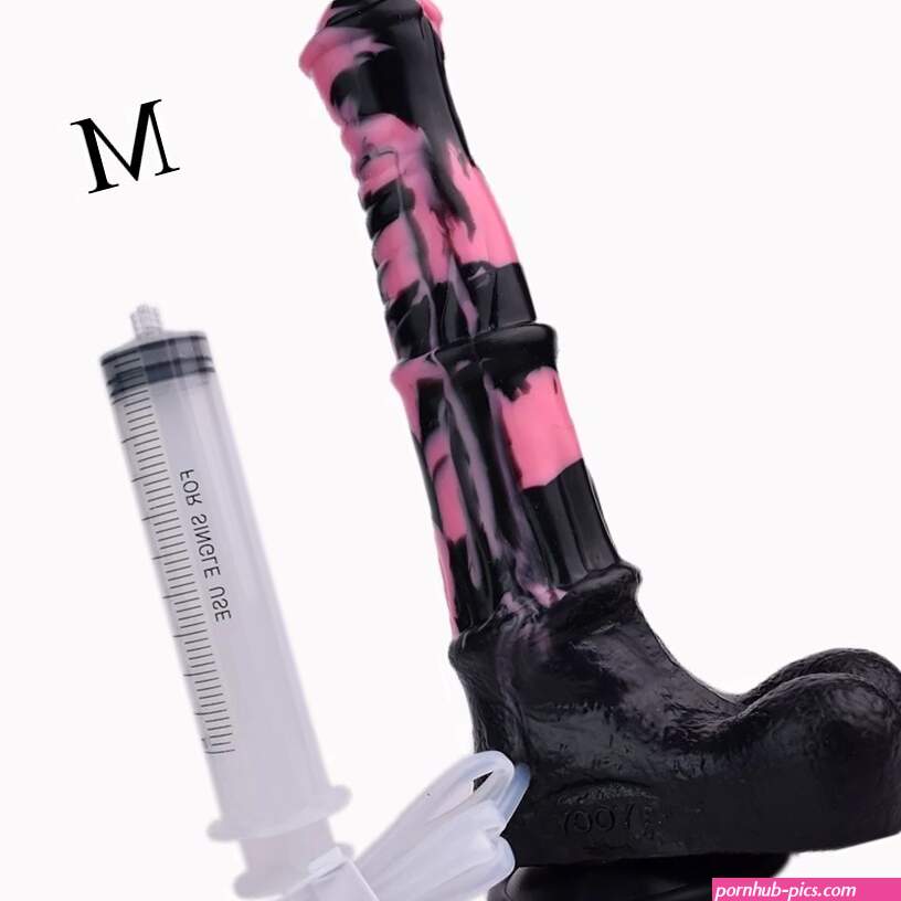 Ejaculating Realistic Big Dildo Squirting Orgasm G-Spot Stimulation Anal Plug