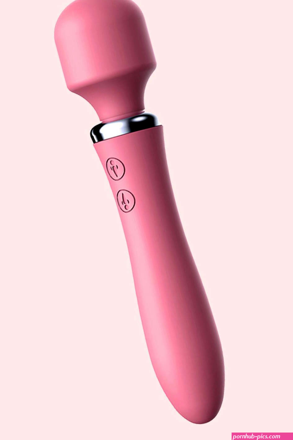 Pink Double Head Dildo Wand Rechrageable Vibrator- Lucky Doll PH