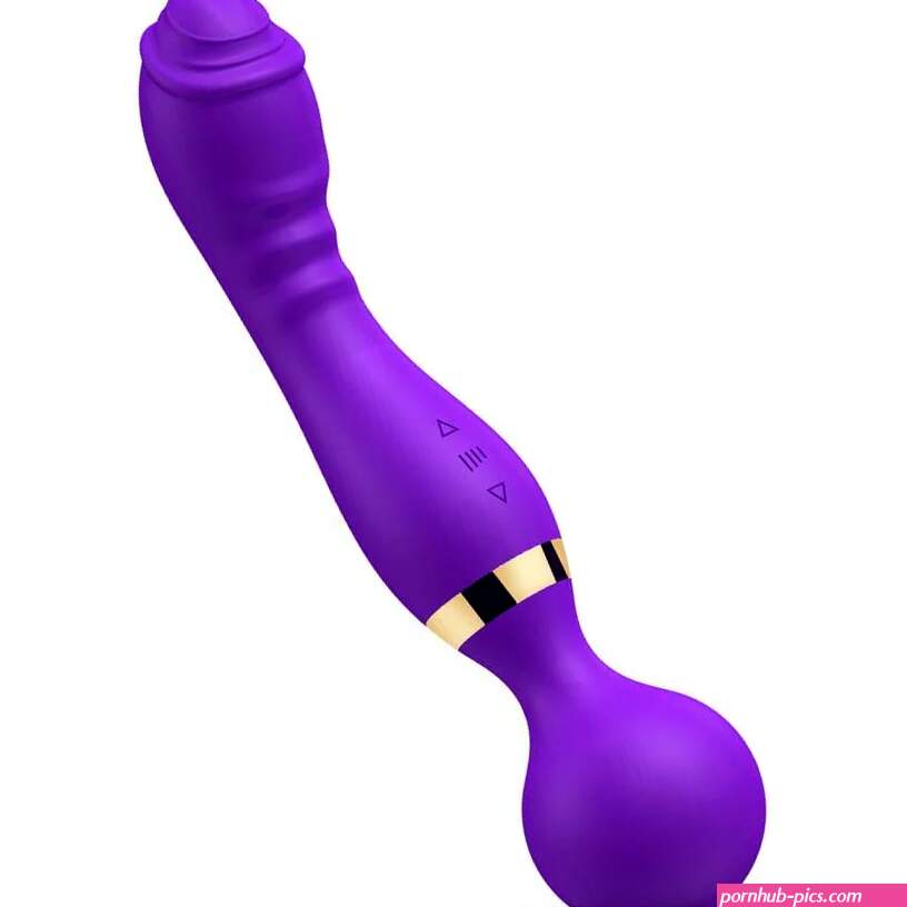 Double Head Wand Vibrator Sex Toy for Women