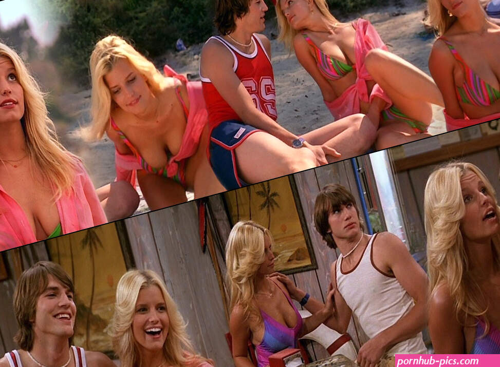 Naked Jessica Simpson in That 70s Show ANCENSORED