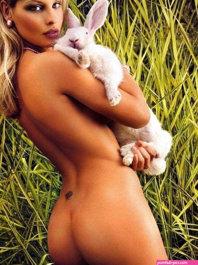 Donna Mills Sexy Nude With Rabbit 8x10 Picture Celebrity Print