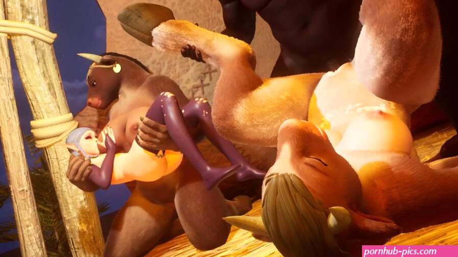 Furry porno BBC en groepsseks