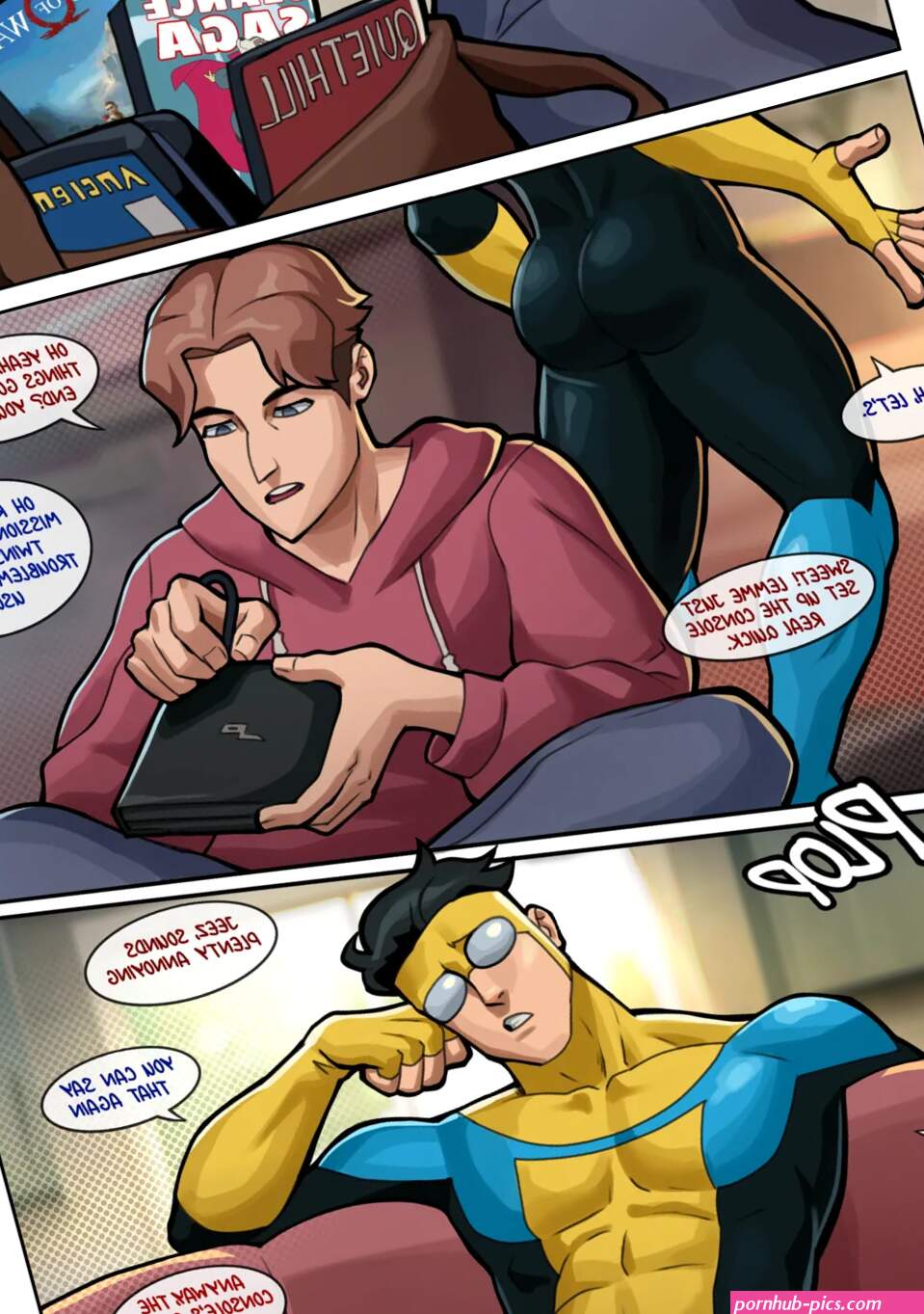 Yaoi porn comics Invincible