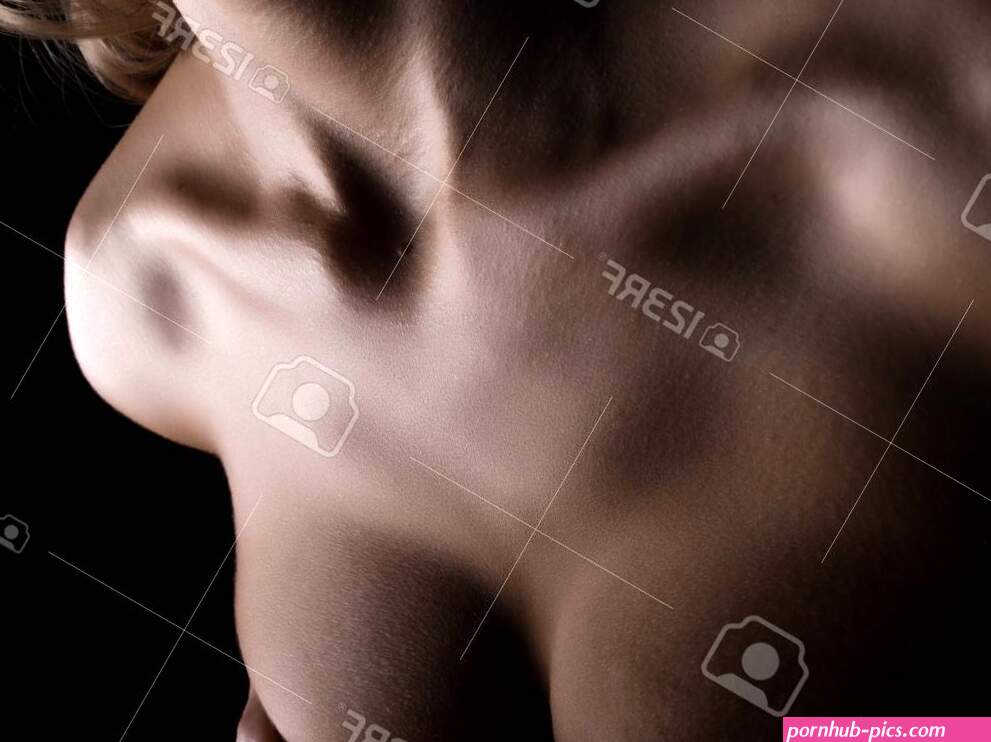 Body Of Beautiful Sexy Female Neck Collarbone And Chest. Naked Body On A Black Background. Stock Photo Picture and Royalty Free Image. Image 56684234.