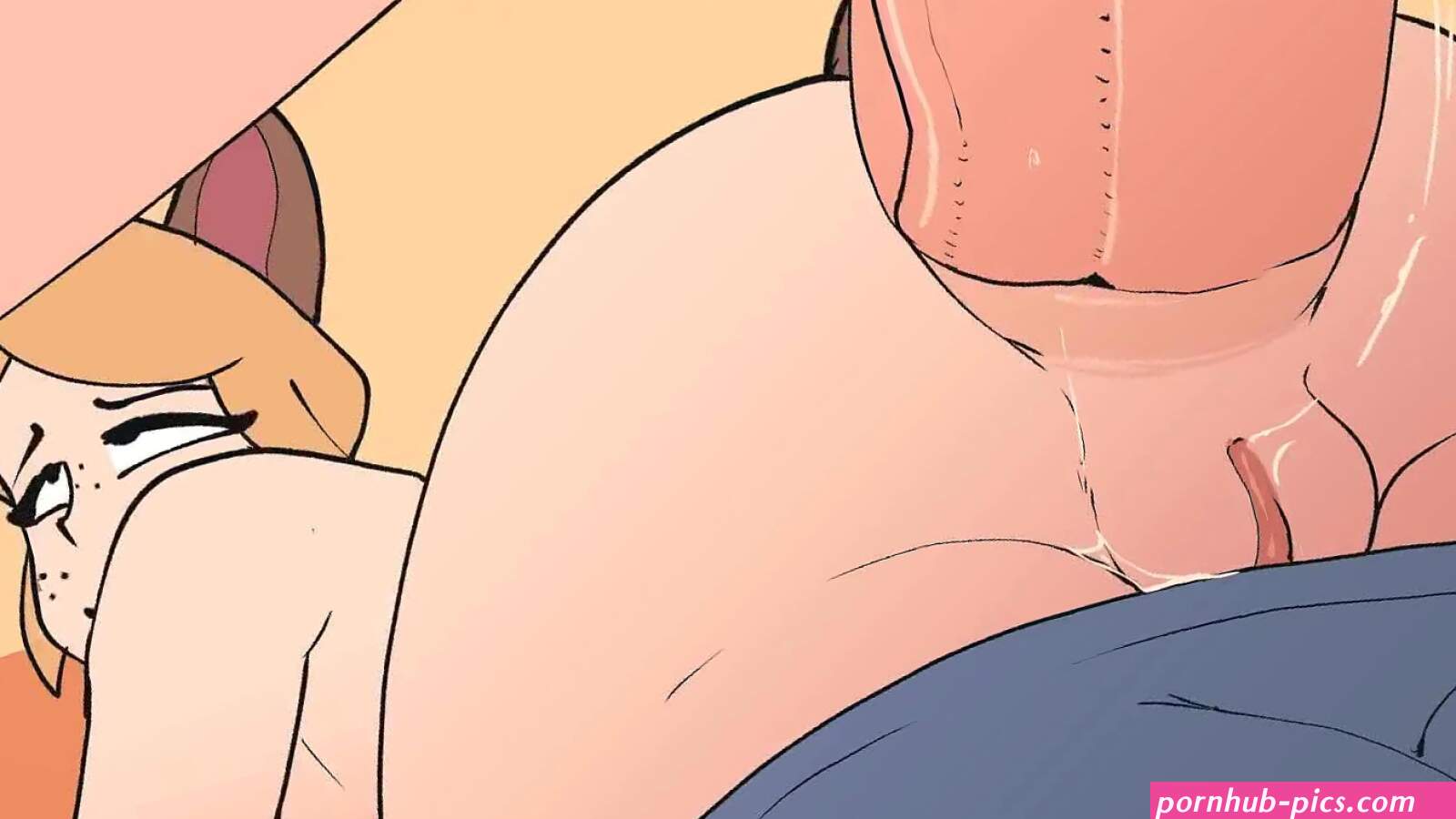 Amber fucks abi till massive cartoon anal creampie