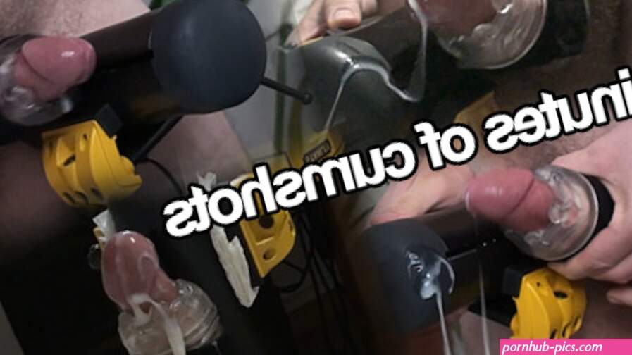 5 MINUTEN van mijn SEX MACHINE CUMSHOTS!!