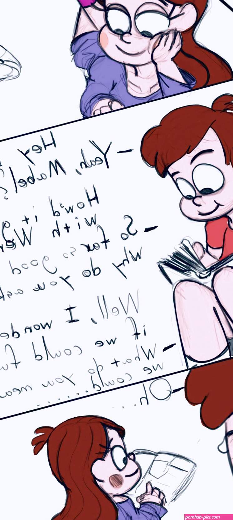 Gravity fall Invitation porn comic