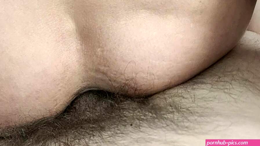 the first anal sex on a hairy member and a portion of sperm in the ass