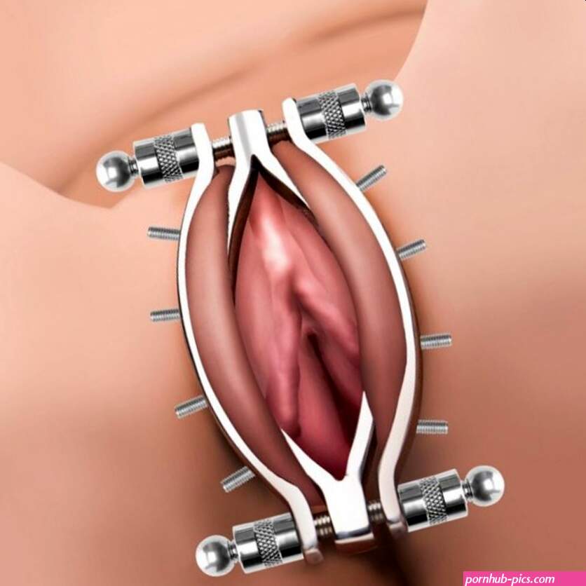 Labia Pussy Clamp with Screws 5195