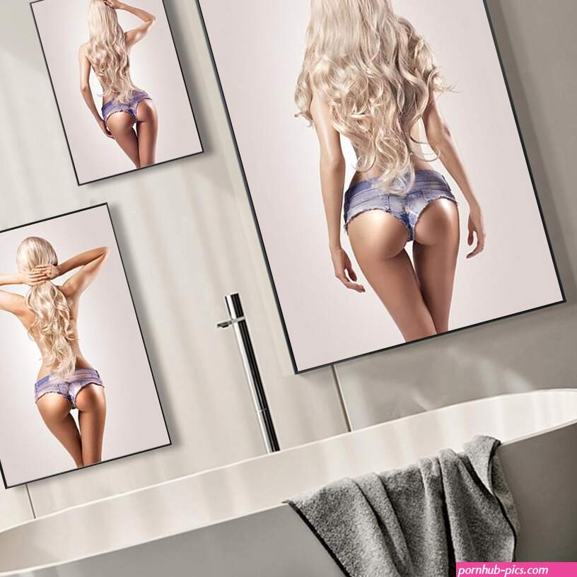 Comprar Sexy semi-nu nu loira mulher cartazes de lona e impresses pinturas meninas fotos de parede figura arte para banheiro sala de estar a partir de 1