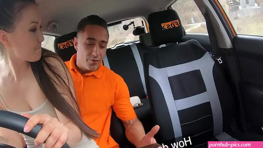 Cute asian fucks driver for lessons