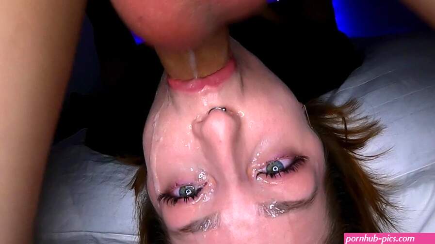 Hard Throat fucking brings her to Tears