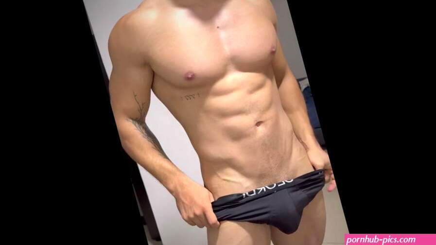 Solo Masturbation Hot Fitness Guy and Loud Moaning