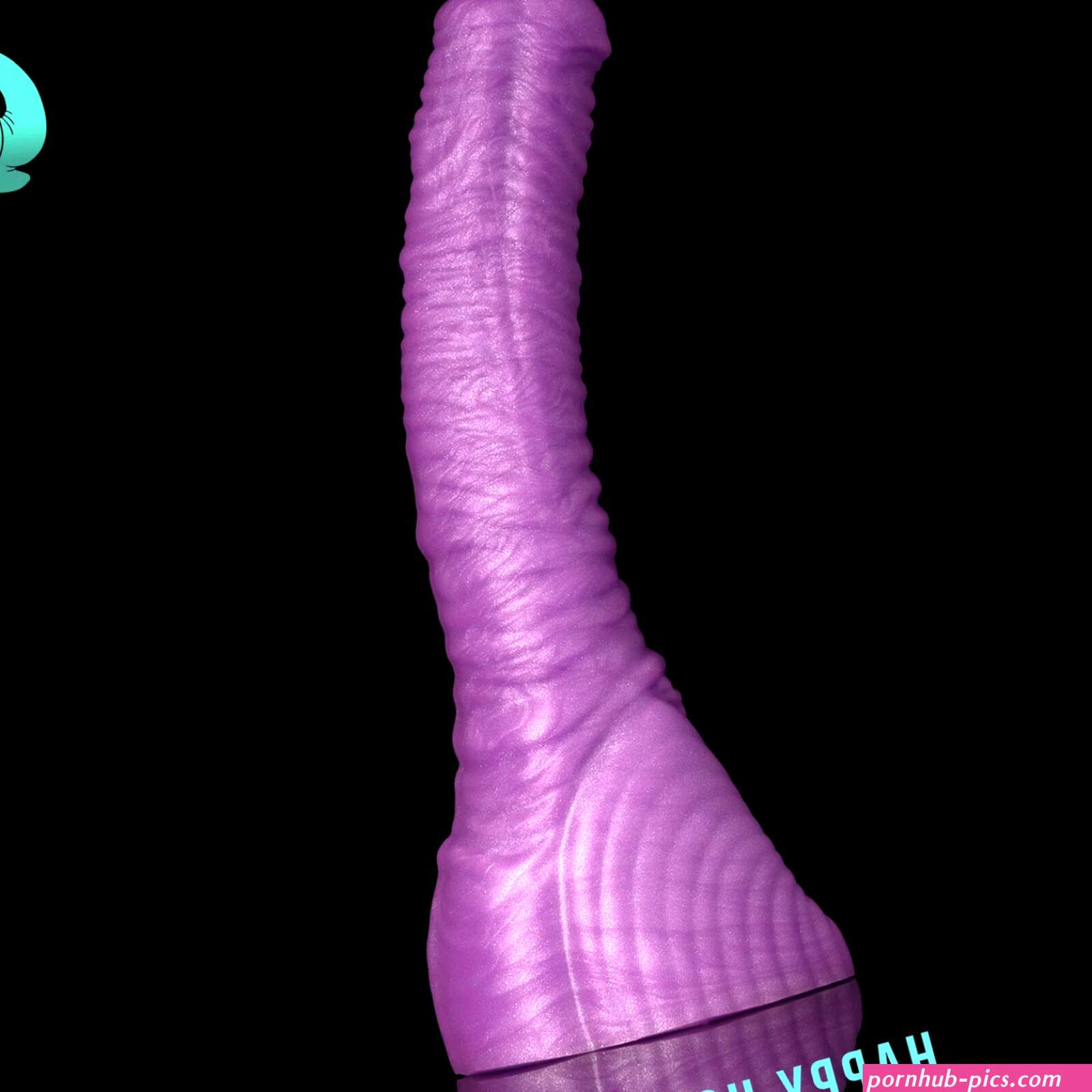 Geo Dildo UV Sparkle MTO Purple