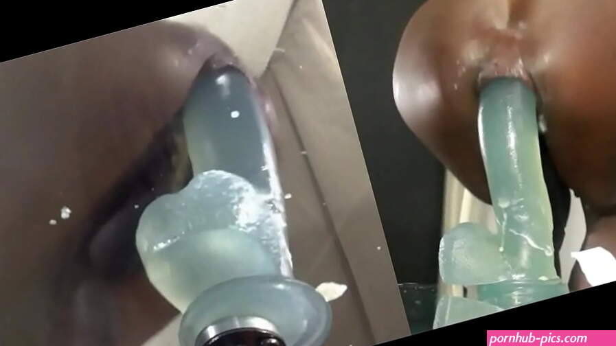 TWO ANGLES 16 Huge Dildo Riding Balls Deep Ass Fucking Extreme Anal Twink