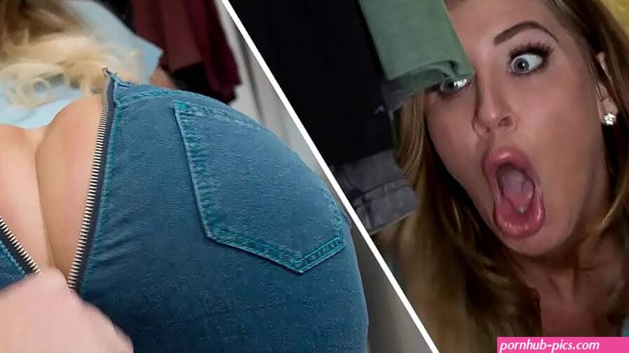 He fucks his mother-in-law slut by surprise and they almost get caught